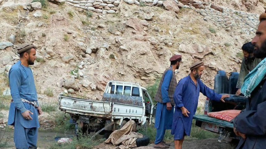 جانباختن دو تن در حادثهی ترافیکی در استان تخار
