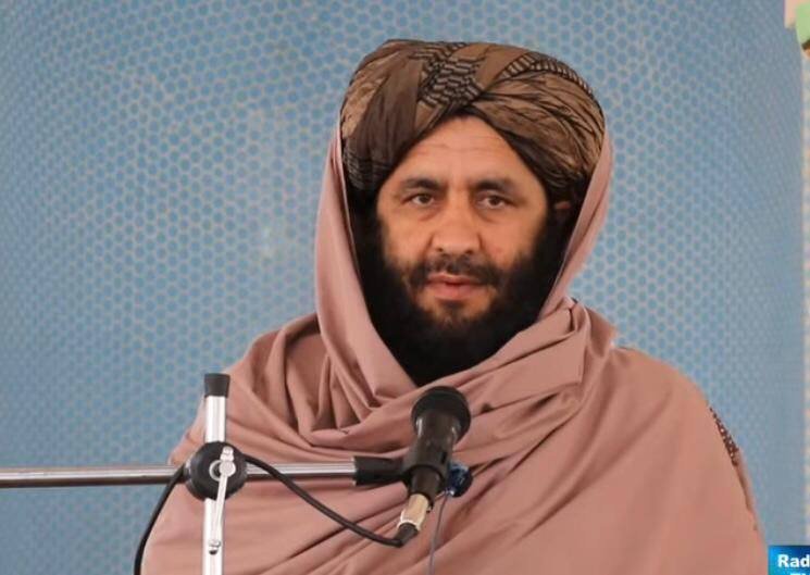 استان‌دار طالبان در تخار به «واسطه‌ی مترجم» با مردم صحبت کرد