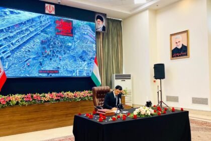 ابراز همدردی سفیر افغانستان در تاجیکستان با مردم ایران