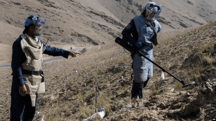 هلو ترست: میلیون‌ها افغانستانی با خطر ماین‌ها زندگی می‌کنند