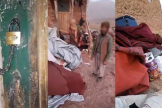 منابع محلی: طالبان باشندگان یک روستا درپنجاب بامیان را وادار به کوچ اجباری کردند