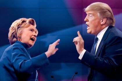 هیلاری کلینتون - ترامپ