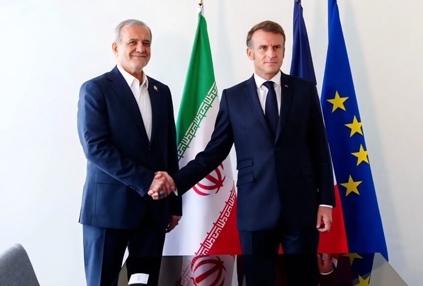 مکرون + پزشکیان